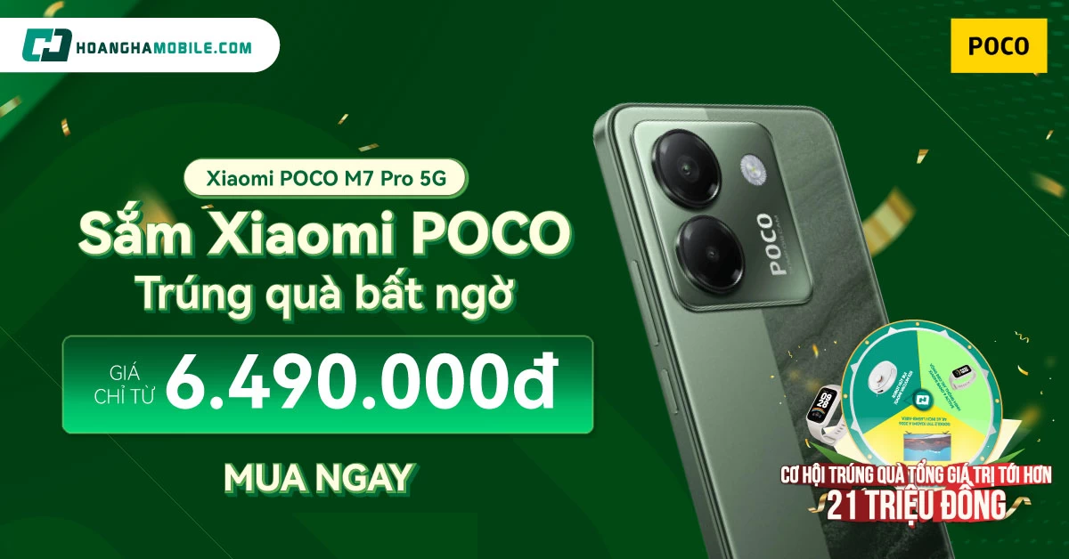 Điện thoại Xiaomi POCO M7 Pro 5G 12GB/512GB
